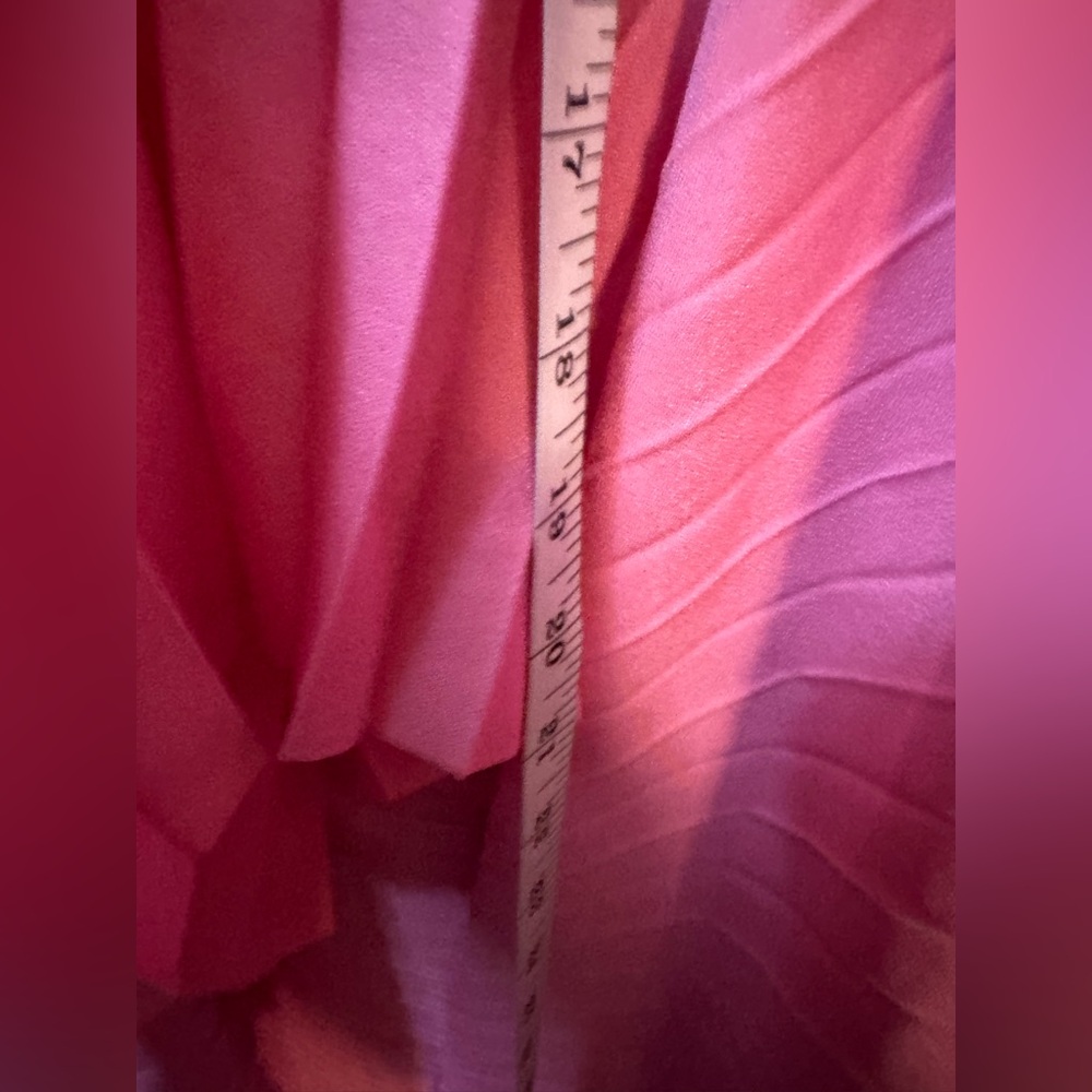 Chic High-Low Pink Skirt - Picture 6 of 8